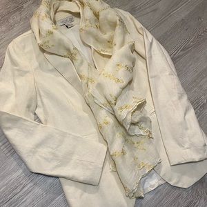 Rachel Zoe Linen Blazer